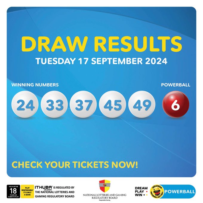 Powerball: Draw Results (17/09/2024)