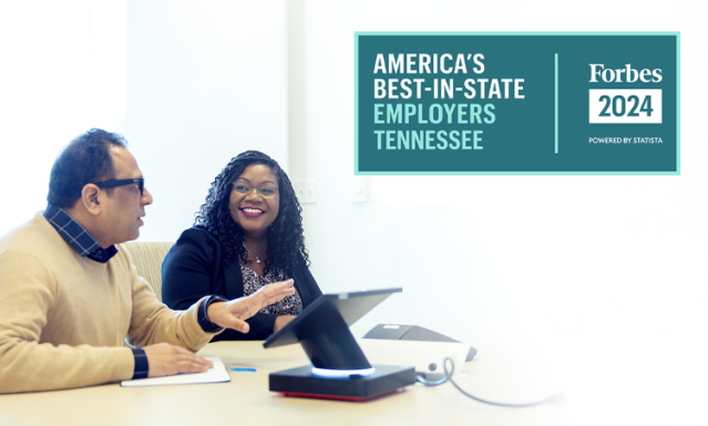 We're honored to be named #2 on the Forbes Best-in-State Employers list for Tennessee. This year marks the sixth consecutive time BlueCross has been named to the list. #WeAreBCBST bit.ly/3ZsyIb5