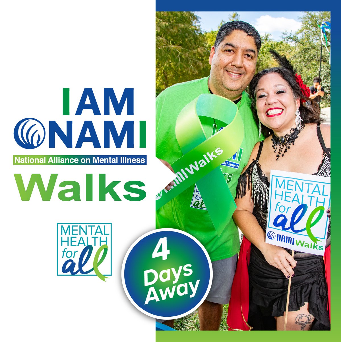 Michigan, join us in 4 days at the University of Detroit Mercy! Register for NAMIWalks Michigan today at namiwalks.org/michigan to stomp out stigma one step at a time! #NAMIWalksMI #NAMIMI #Together4MH