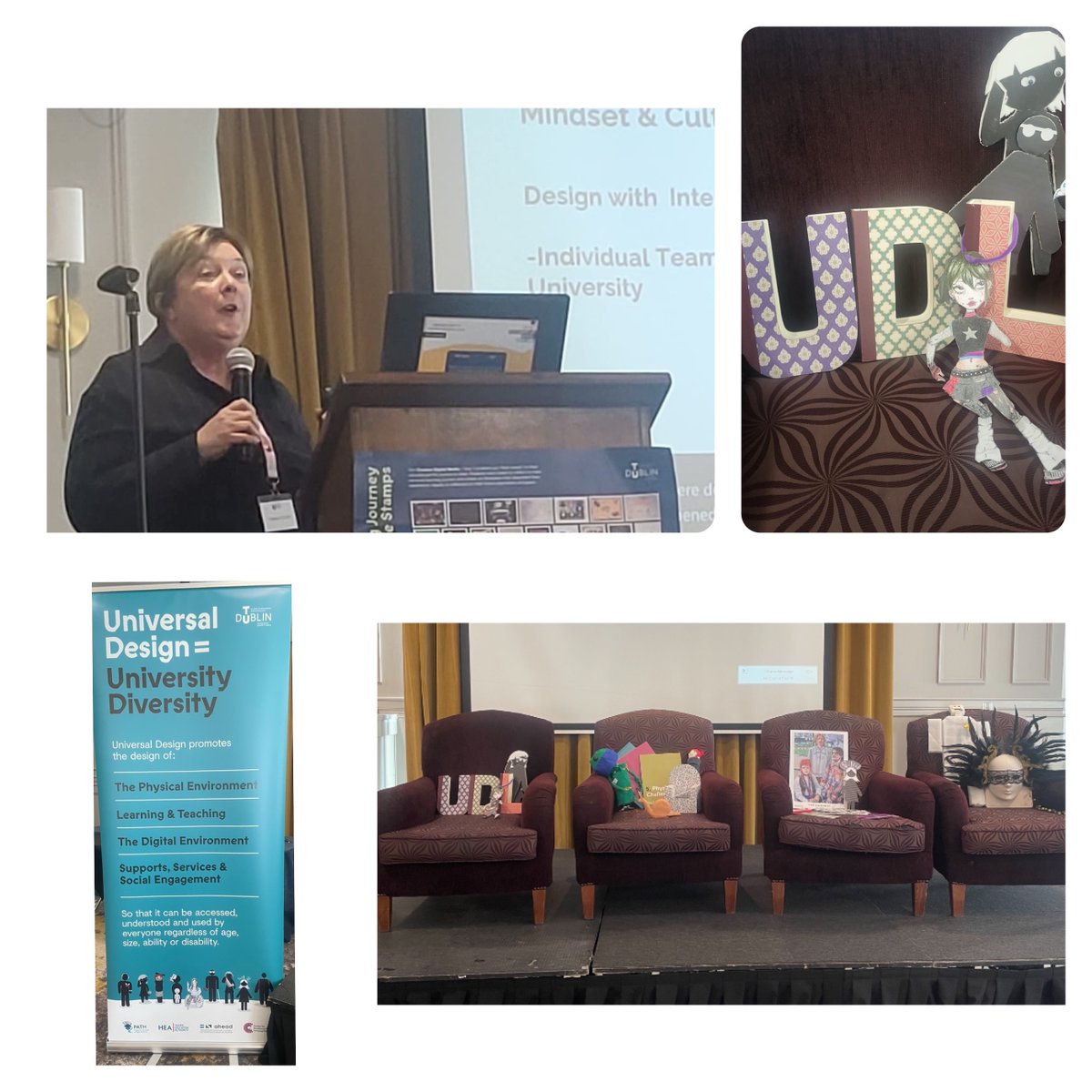 tudublinaccess's tweet photo. Looks like 'The Normals' took centre stage at today's UDL International Symposium #UDL #PATH4 https://t.co/bM6neA3Qsw