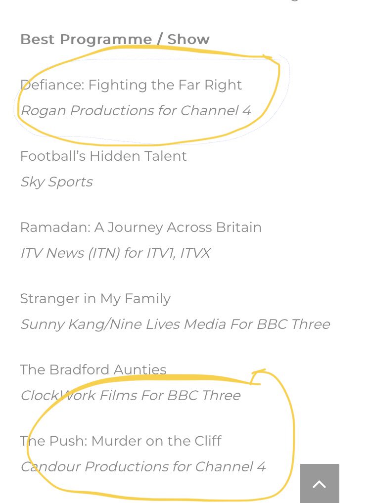 shaminder nahal (@shamindernahal) on Twitter photo Good to see two <a href="/Channel4/">Channel 4</a> programmes nominated for <a href="/asianmediaaward/">Asian Media Awards</a> - congrats to <a href="/RoganProduction/">Rogan Productions</a> for #Defiance and <a href="/CandourTV/">Candour Productions</a> for #ThePush Good to see two <a href="/Channel4/">Channel 4</a> programmes nominated for <a href="/asianmediaaward/">Asian Media Awards</a> - congrats to <a href="/RoganProduction/">Rogan Productions</a> for #Defiance and <a href="/CandourTV/">Candour Productions</a> for #ThePush