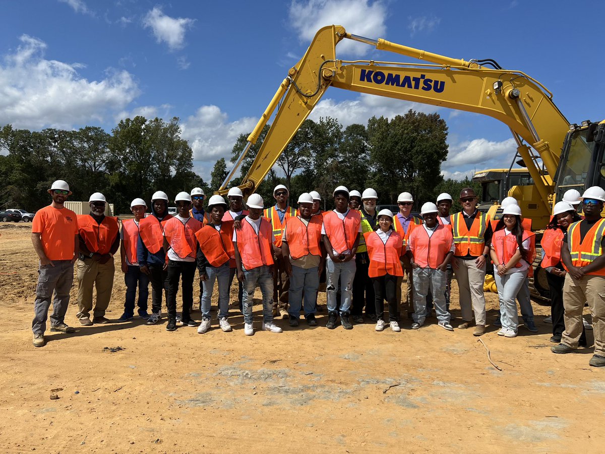 Students in the Technology Center's Building Construction class visited the new OW site, where they had a unique opportunity to hear directly from site managers who shared insights and real-world applications of the very skills these students are learning in the classroom.