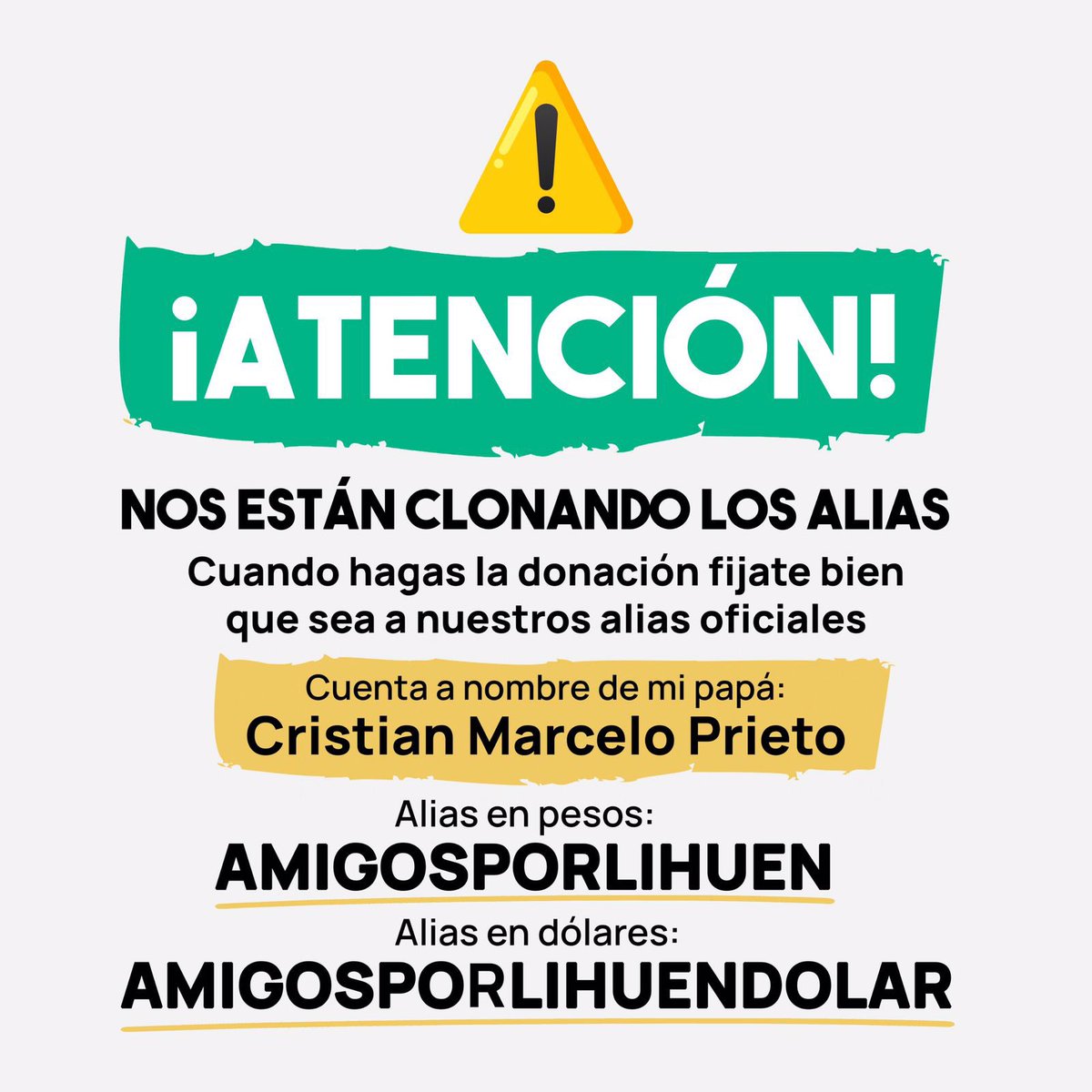 Amigos por Lihuen tweet media