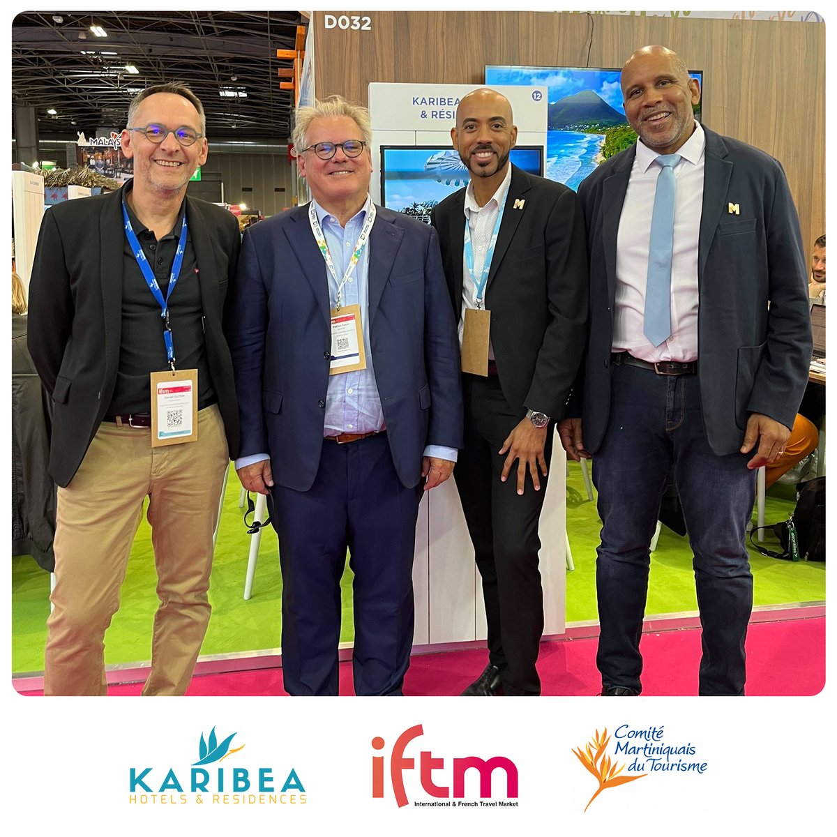 hotelskaribea's tweet photo. #TopResa ∣ Du 17 au 19 Septembre 🗓️
Nous vous annonçons la participation de Karibea Hôtels & Résidences au salon IFTM Top Résa, qui a actuellement lieu au parc des Expositions de la porte de Versailles.
L'objectif est de permettre des rencontres avec les professionnels du tourisme, afin de favoriser et consolider les échanges commerciaux, dans ce lieu où sont présentés les nouveaux produits touristiques.
Retrouvez Karibea Hôtels & Résidences sur le stand du Comité Martiniquais du Tourisme.
Pour plus d'informations : https://t.co/AwhsHYcXKF