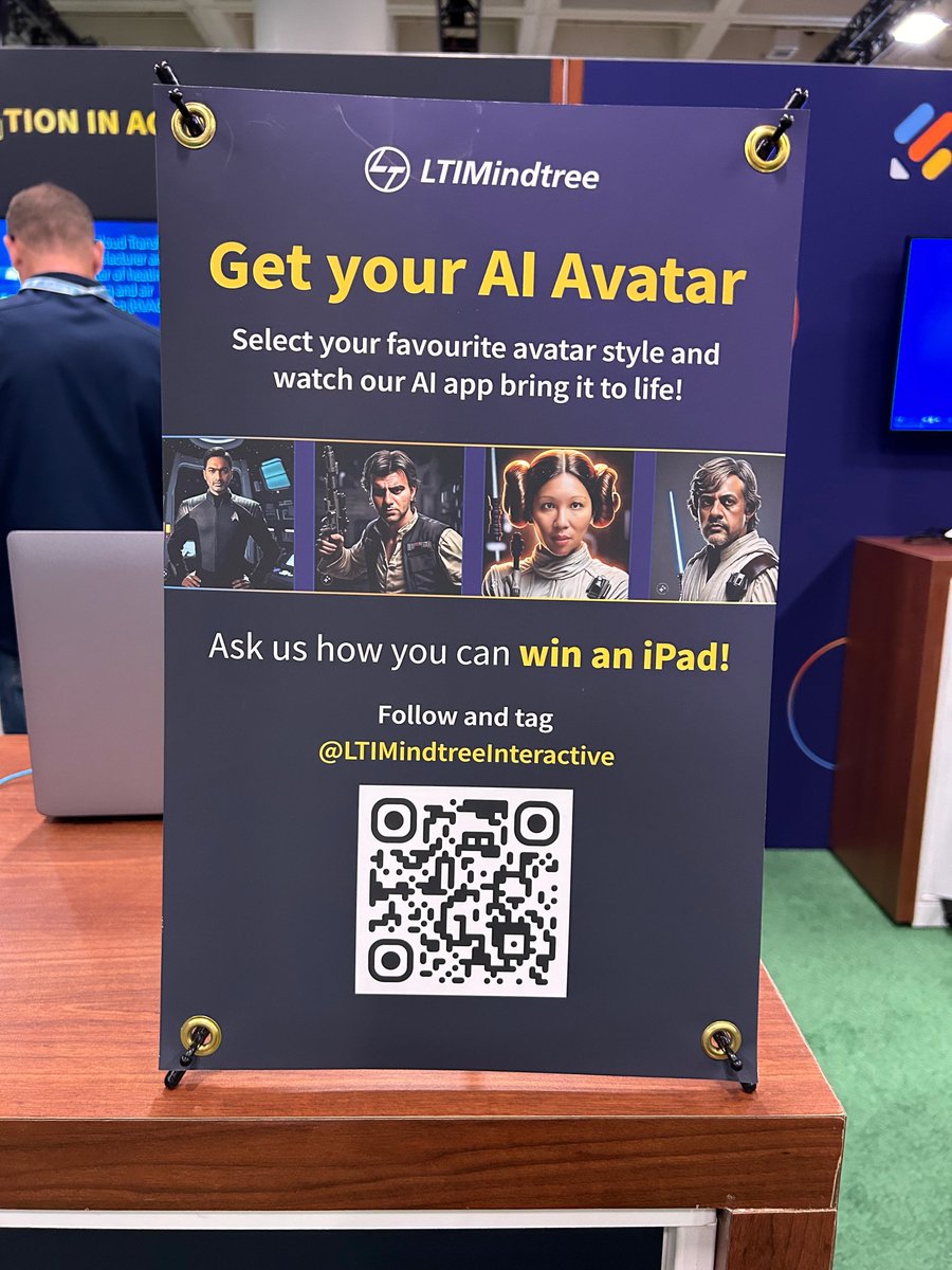 LTIMindtree (@ltimindtreeofcl) on Twitter photo #Dreamforce 2024 is here! Swing by booth #1522 to craft your #AI avatar & dive into the future of CX. Connect with our <a href="/salesforce/">Salesforce</a> team to discover how #LTIMindtreeXSalesforce can enhance your ROI. #DF24 #SalesforcePartners #Dreamforce 2024 is here! Swing by booth #1522 to craft your #AI avatar & dive into the future of CX. Connect with our <a href="/salesforce/">Salesforce</a> team to discover how #LTIMindtreeXSalesforce can enhance your ROI. #DF24 #SalesforcePartners