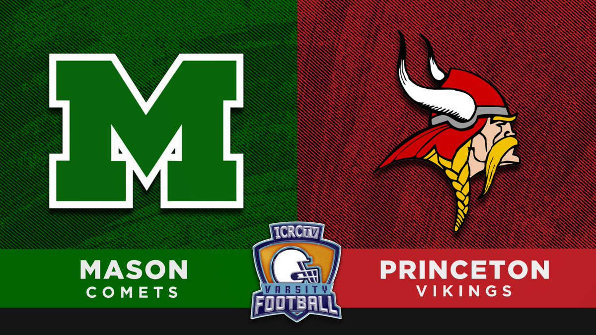 ICRCTV (@icrctv) on Twitter photo ๐ Friday Night Football: @masonohcomets vs. @vikenation! ๐๏ธ Watch LIVE on 9/2 at 7 PM.
Catch it on Facebook, Twitch, YouTube, icrctv.com, or Spectrum Ch. 4/AltaFiber Ch. 836! #FridayNightFootball #MasonVsPrinceton #ICRC <a href="/gmcsports/">GMC Sports</a> ๐ Friday Night Football: @masonohcomets vs. @vikenation! ๐๏ธ Watch LIVE on 9/2 at 7 PM.
Catch it on Facebook, Twitch, YouTube, icrctv.com, or Spectrum Ch. 4/AltaFiber Ch. 836! #FridayNightFootball #MasonVsPrinceton #ICRC <a href="/gmcsports/">GMC Sports</a>