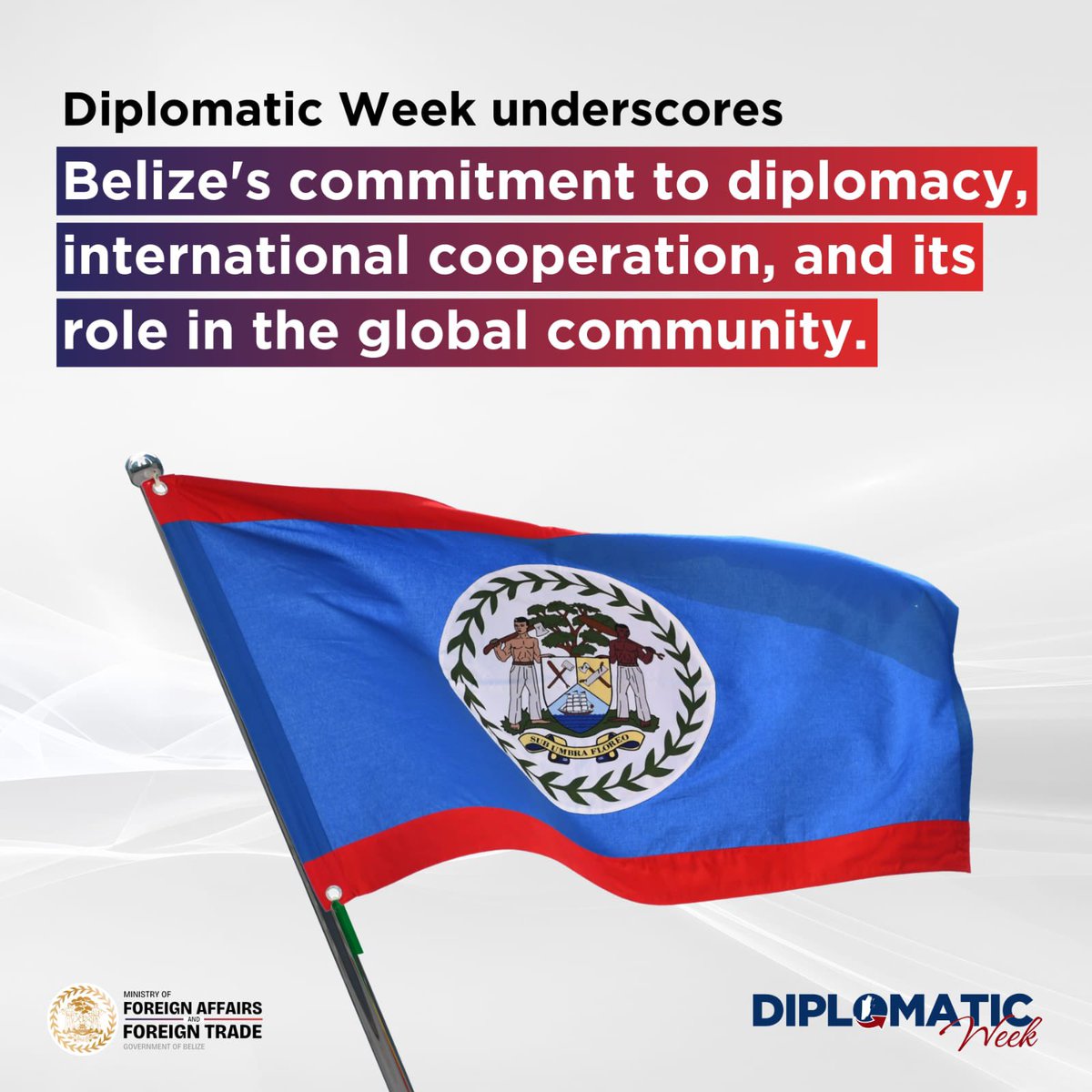 Belize MFAFT ๐ง๐ฟ (@mfabelize) on Twitter photo Today marks day one of #DiplomaticWeek2024 organised by the Ministry of Foreign Affairs and Foreign Trade. This week, packed with engagements and activities, underscores Belize's commitment to diplomacy, international cooperation, and its role in the global community. ๐ง๐ฟ๐ซฑ๐ฝโ๐ซฒ๐ผ๐ Today marks day one of #DiplomaticWeek2024 organised by the Ministry of Foreign Affairs and Foreign Trade. This week, packed with engagements and activities, underscores Belize's commitment to diplomacy, international cooperation, and its role in the global community. ๐ง๐ฟ๐ซฑ๐ฝโ๐ซฒ๐ผ๐