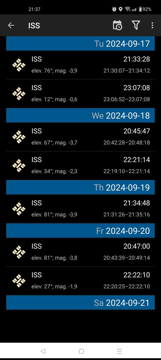 hanwijman's tweet photo. #ISS deze week ... https://t.co/LZnvWeZrez