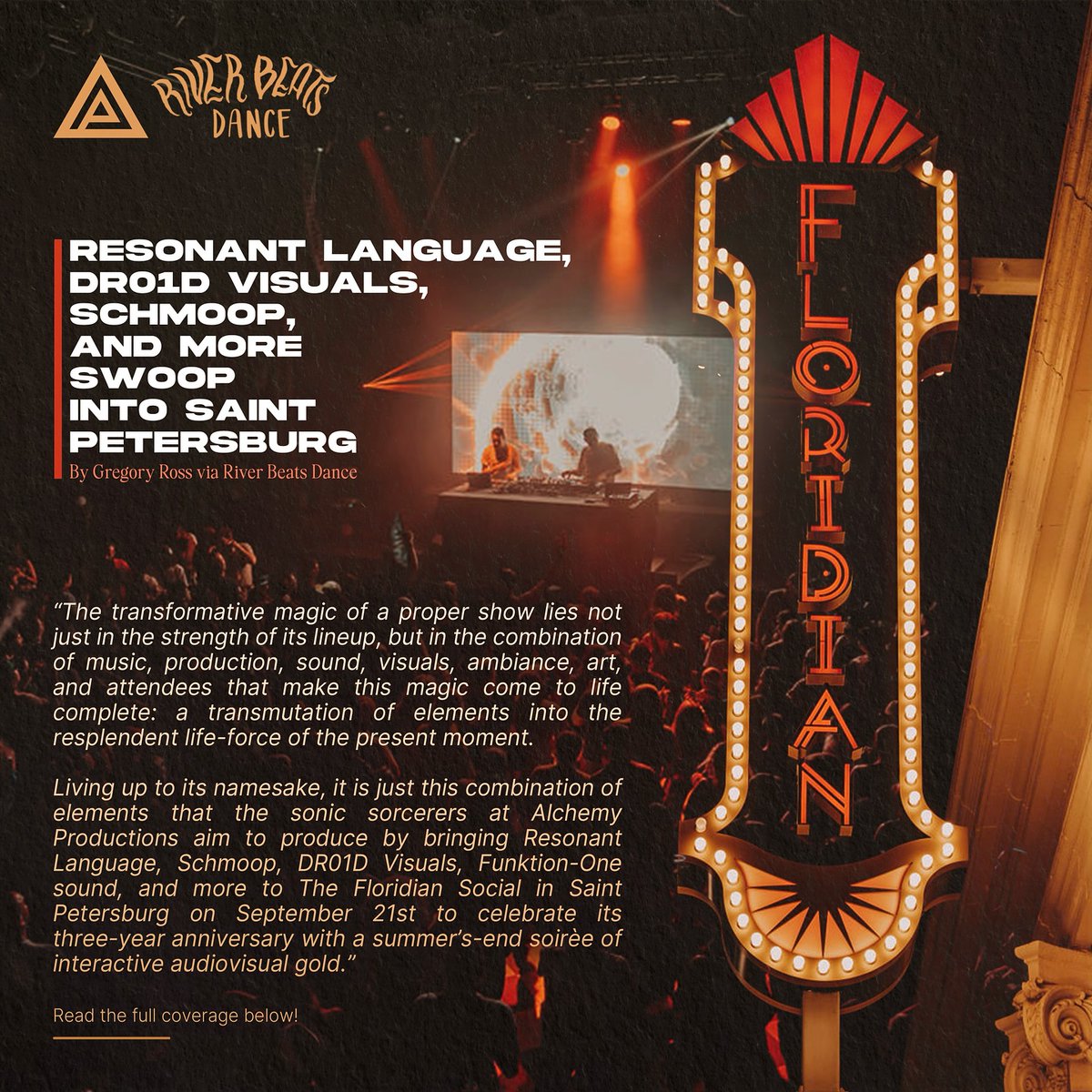 River Beats Dance tweet media