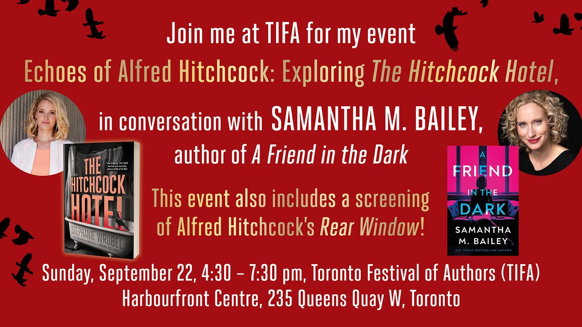 Firefly Books, Distributed Lines (@fireflydist) on Twitter photo Join authors @stephwrobel & Samantha Bailey at <a href="/festofauthors/">Toronto International Festival of Authors (TIFA)</a> this weekend! Tickets on sale now.
tinyurl.com/yc8zxez3
<a href="/AmazonPub/">Amazon Publishing</a> Join authors @stephwrobel & Samantha Bailey at <a href="/festofauthors/">Toronto International Festival of Authors (TIFA)</a> this weekend! Tickets on sale now.
tinyurl.com/yc8zxez3
<a href="/AmazonPub/">Amazon Publishing</a>