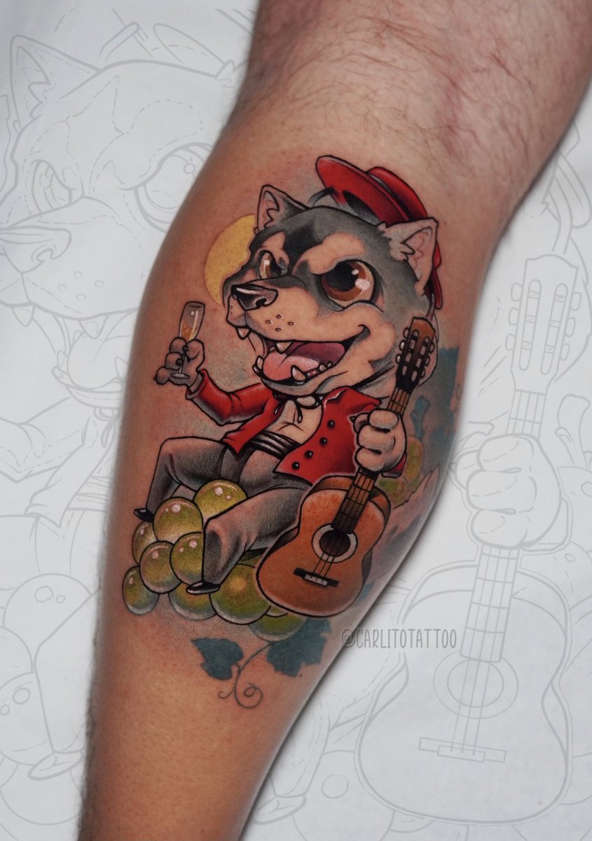 Llevo tiempo sin subir nada por aquí pero tenía que compartir con vosotros esta pieza tan de mi tierra 😍 <a href="/TioPepeWine/">@tiopepewine</a> <a href="/PolTattooStudio/">PolTattooStudio</a>