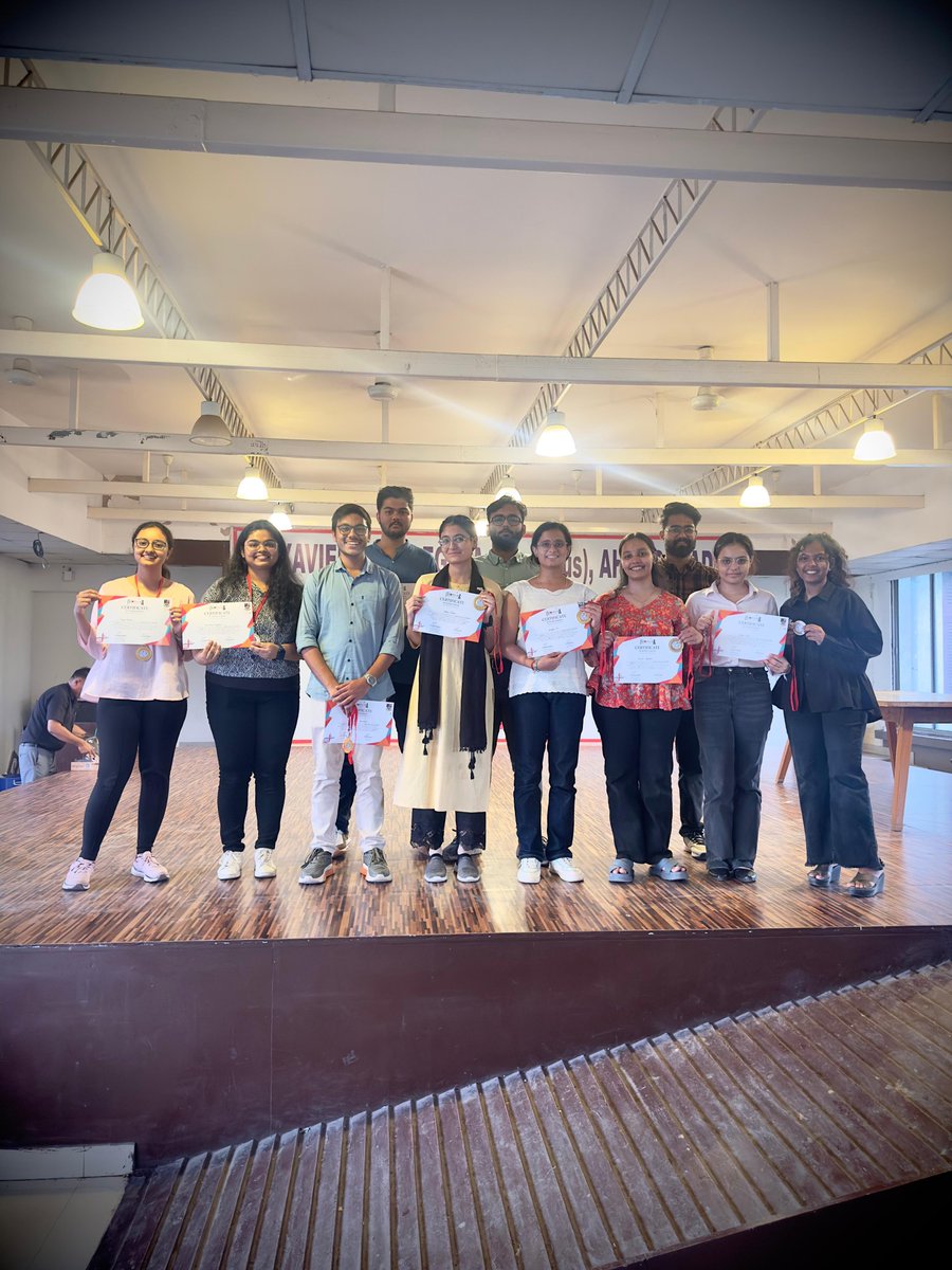 GujBiotechUni's tweet image. @GujBiotechUni congratulates its students for their outstanding performance at BIOCALYX 2024 organized by St. Xavier&apos;s College , Ahmedabad on 14/09/24.
•1st Prize in Bio-Quiz
•1st Prize in Debate
•1st &amp;amp; 2nd Prize in Gene Tank

 #BIOCALYX2024 #StXaviersCollege #BioQuiz #Debate