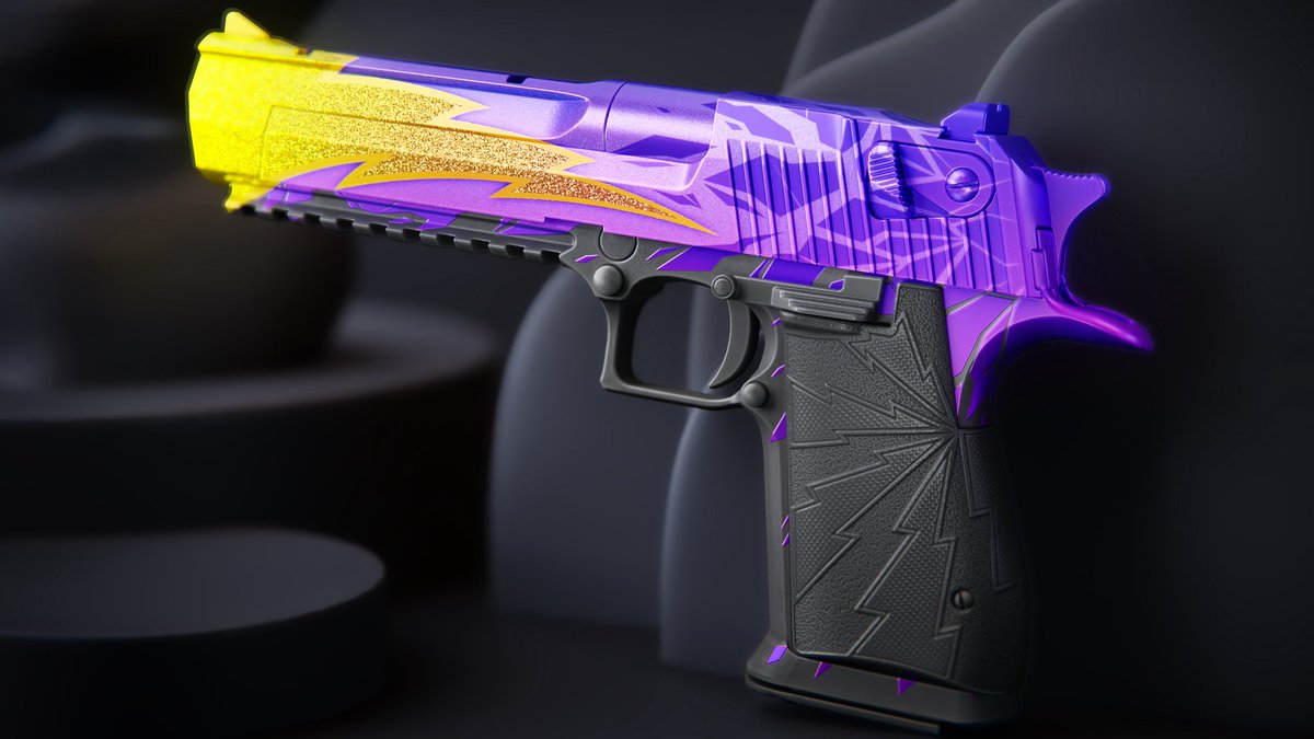 And together with <a href="/Michael6003D/">MichaelWorkshop</a> we created Desert Eagle Thunder specifically for <a href="/CounterStrike/">CS2</a>! ⚡️⚡️⚡️
Follow the link and vote! 👇🏾👍🏾🤝🏾

Link: steamcommunity.com/sharedfiles/fi…

#cs2 #cs2skins #counterstrike #skins #workshop