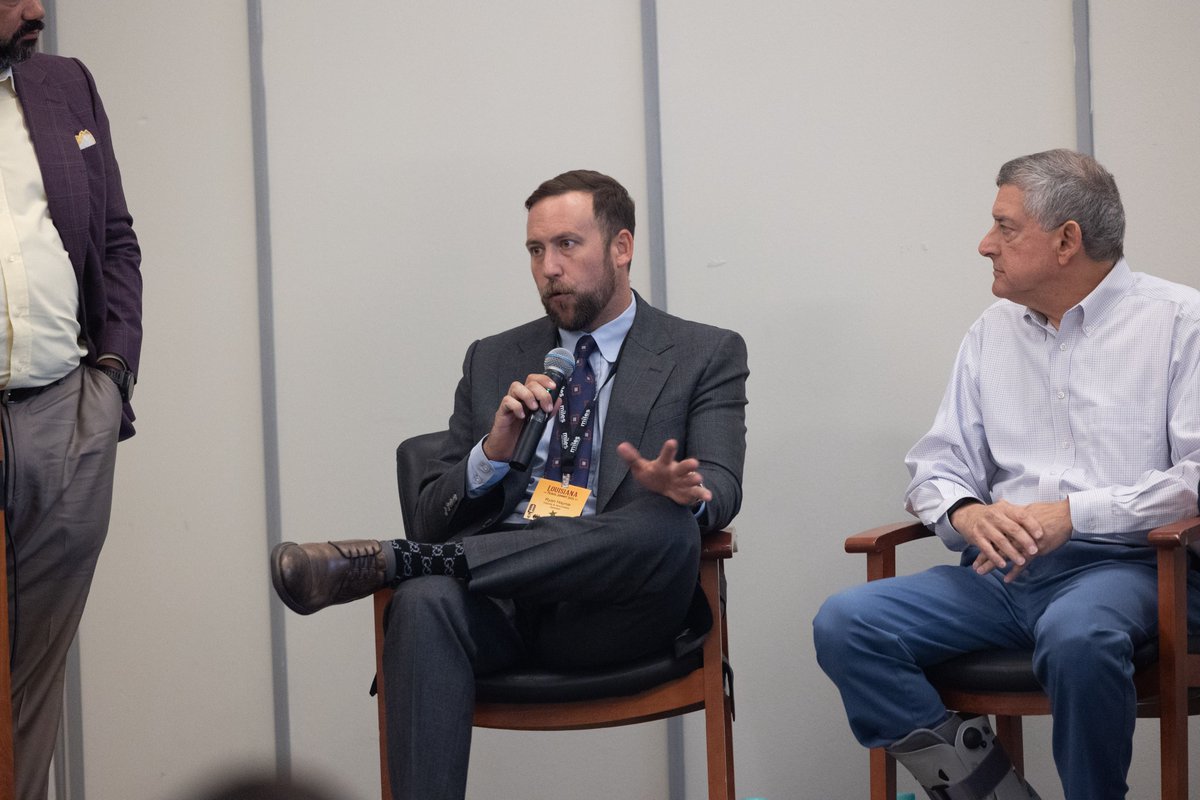 Enjoyed sharing lessons learned and best practices in advocating for tourism at <a href="/latravelassoc/">Louisiana Travel Association</a> #travelsummit w/ <a href="/JayDardenne/">Jay Dardenne</a> <a href="/JasonDeCuir/">Jason DeCuir</a> and <a href="/VisitNewOrleans/">Visit New Orleans</a>'s Kevin Ferguson