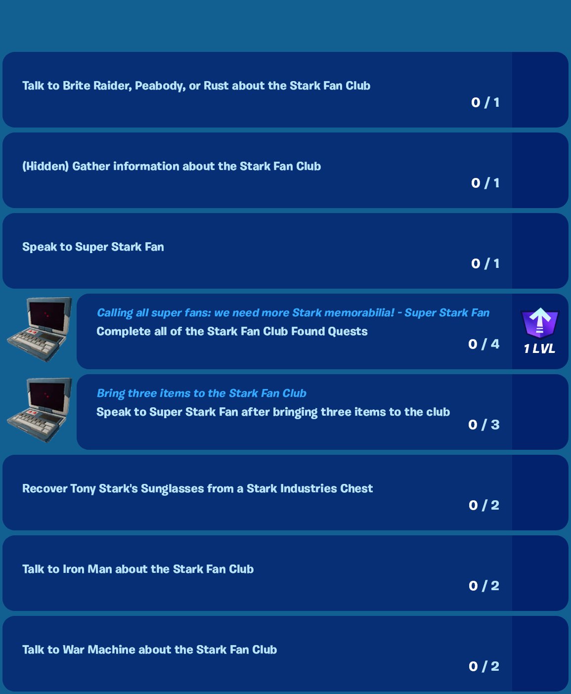 Saltyyy on X: “Here is a look at some secret Tony Stark Fan Club 