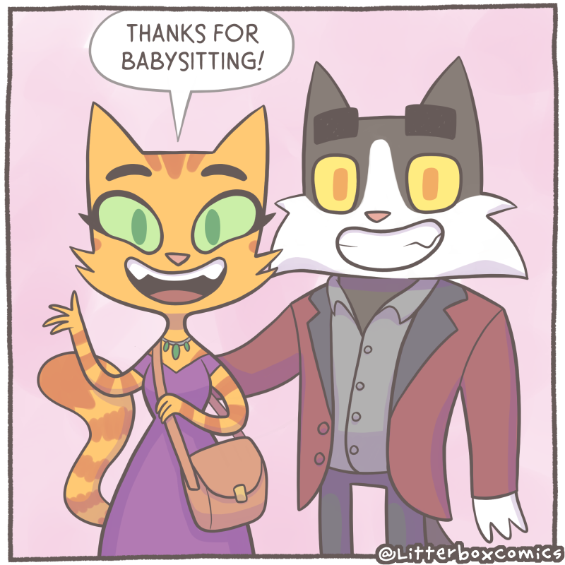 LitterboxComics's tweet photo. NEW Pixie &amp; Brutus x Litterbox Crossover Comic!!! 
🧵(1/4) https://t.co/QbZgaTeKZ8