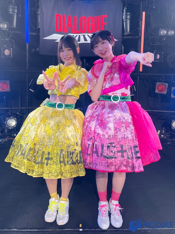 DIALOGUE＋WITH vol.1 -夏川椎菜-」に #稗田寧々 と #宮原颯希 が出演