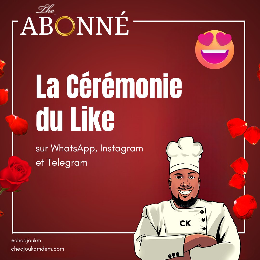 La Digit-réalité "The Abonné" dédiée aux Community Managers débute demain

Objectif : Conquérir l’abonné parfait en partageant des stratégies

Les stratégies seront publiées ici

WhatsApp : bit.ly/CMCKWA 
Telegram : bit.ly/CMCKTg
IG : bit.ly/CMCKIG