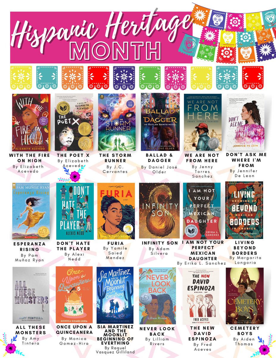 It's Topic Tuesday! We're celebrating Hispanic Heritage Month with YA books full of courage, resilience, and cultural pride. Explore inspiring journeys and vibrant histories that highlight Hispanic and Latinx voices. #HispanicHeritageMonth #YABooks