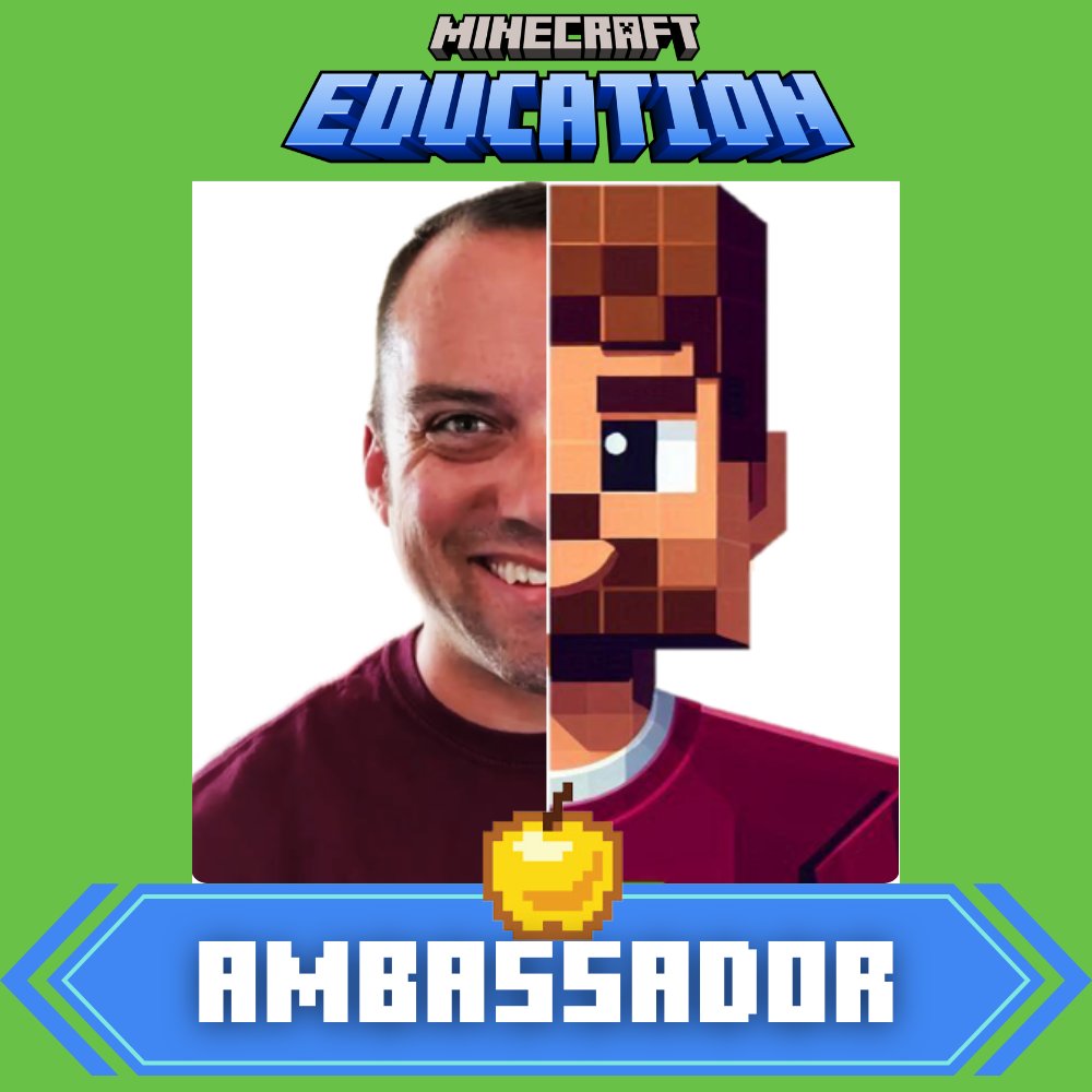Andy Knueven #YouKnuevenLearn #MinecraftEdu 💚 (@mrcoachk15) on Twitter photo Opening minds to create, have fun, and learn together in #MinecraftEdu is a really special experience! Thankful to be a <a href="/PlayCraftLearn/">Minecraft Education</a> Ambassador with others at all ages around the world who have incredible minds & skills! ⛏️
👊<a href="/MSFT365Designer/">Microsoft Designer</a> for the AI restyle split assist! Opening minds to create, have fun, and learn together in #MinecraftEdu is a really special experience! Thankful to be a <a href="/PlayCraftLearn/">Minecraft Education</a> Ambassador with others at all ages around the world who have incredible minds & skills! ⛏️
👊<a href="/MSFT365Designer/">Microsoft Designer</a> for the AI restyle split assist!