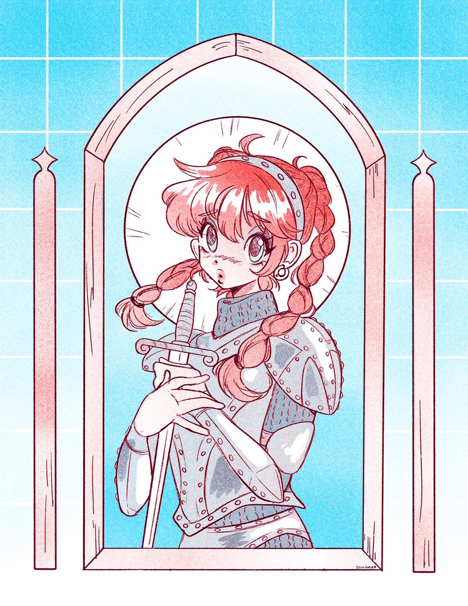 *crawls out of my enclosure to bring Chappell Roan art*