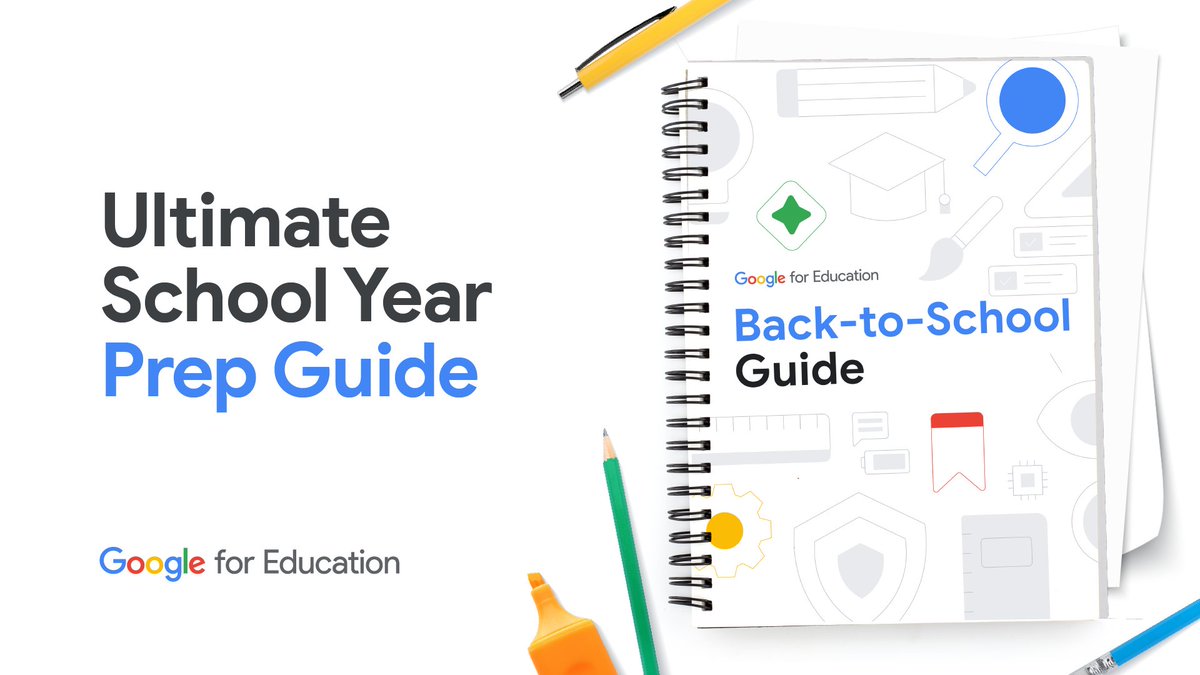 Ready to crush it this school year? 🎒This #BackToSchool guide has you covered with tips on using tools like #GoogleClassroom, #GoogleMeet, and #Chromebooks to engage students and collaborate effectively. Let’s make this school year the best one yet! ⭐ goo.gle/3TzjoWm
