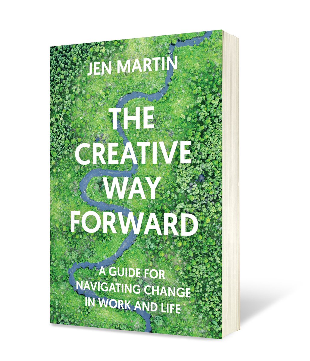 The Creative Way Forward: A Guide for Navigating Change in Work and Life by Jen Martin is out now!

Learn How to Creatively Adapt, Improvise Solutions, and Embrace Change
amazon.com/Creative-Way-F…

#pubday