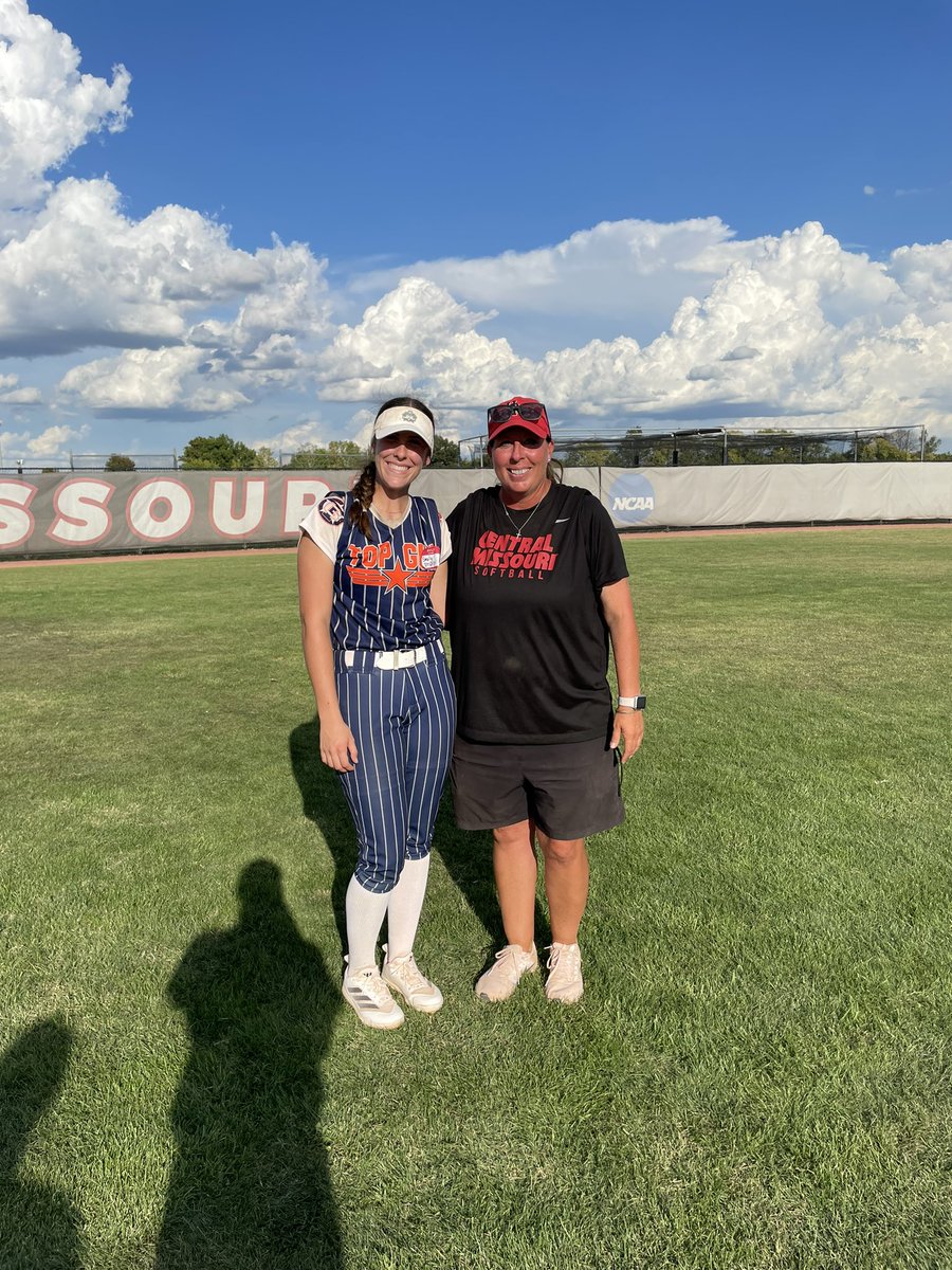 Thank you so much <a href="/UCMJensSoftball/">Jennies Softball</a> for the amazing camp experience on Sunday! I had a great time learning from the coaches and players! <a href="/TopGun0809KS/">Top Gun 26/27 KC</a>