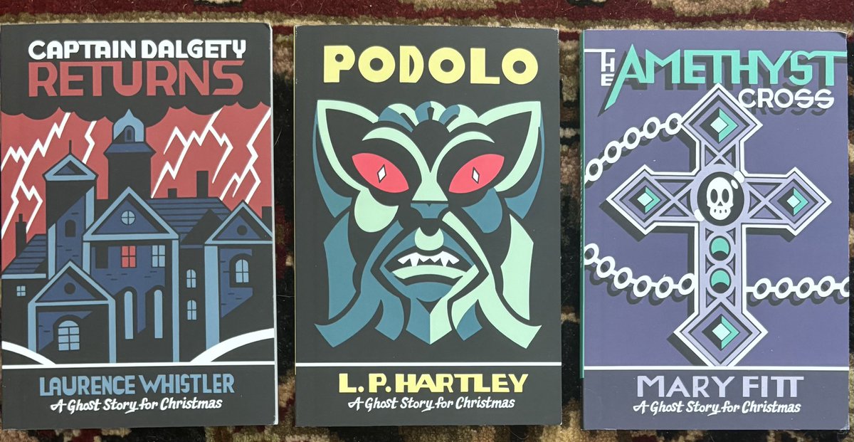 longestchapter's tweet image. Thank you ⁦@biblioasis⁩ for the advanced 2024 Christmas Ghost Stories. Wonderfully illustrated by Seth. Perfectly pocket size. Love the series.