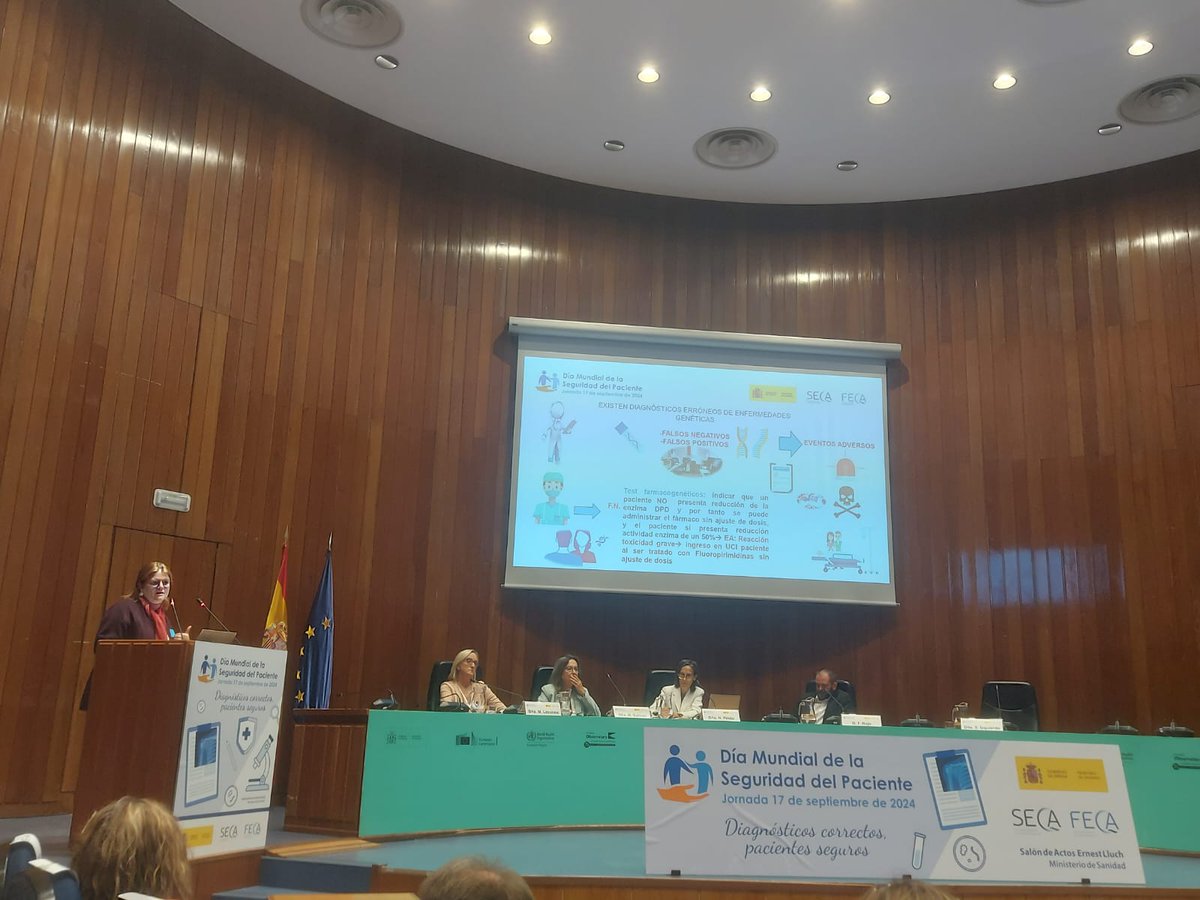 Un año más, en el #DiaMundialdelaSeguridaddelPaciente, hemos celebrado nuestra habitual jornada científica con <a href="/sanidadgob/">Ministerio de Sanidad</a> para abordar los principales retos en seguridad del paciente y #CalidadAsistencial
¡Gracias a todas las personas y entidades que habéis participado!