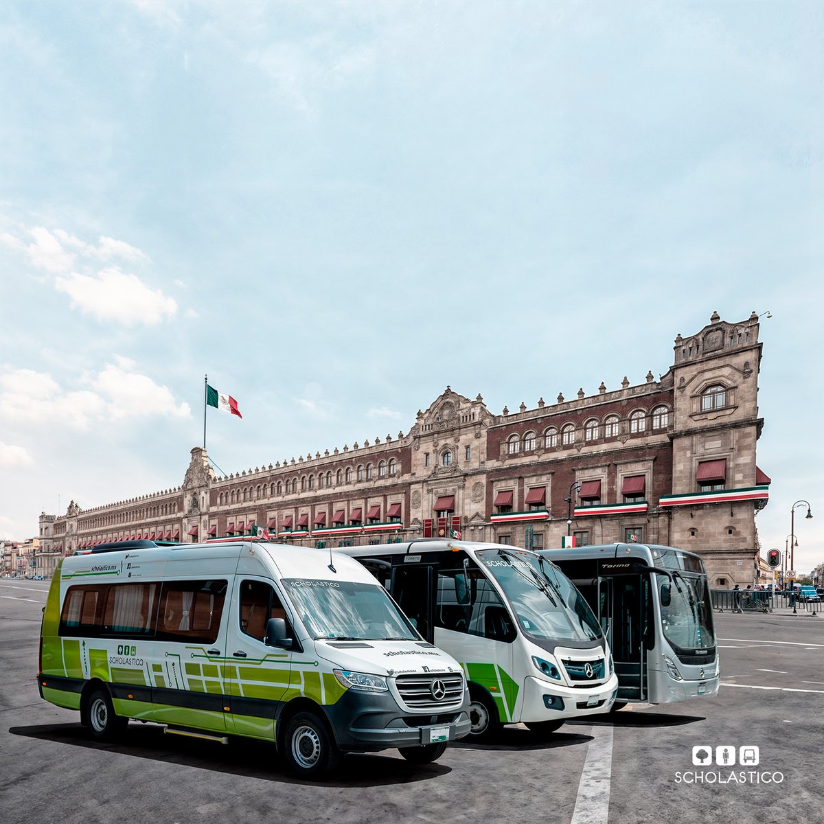 En Scholastico, celebramos nuestra independencia, cultura y tradiciones. ¡Gracias por confiar en nosotros para llevarte con seguridad! 🇲🇽✨  #TransportamosloMejordelaVida #VivaMéxico  #Scholasticomx