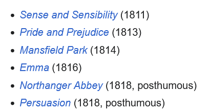 insane run from miss austen