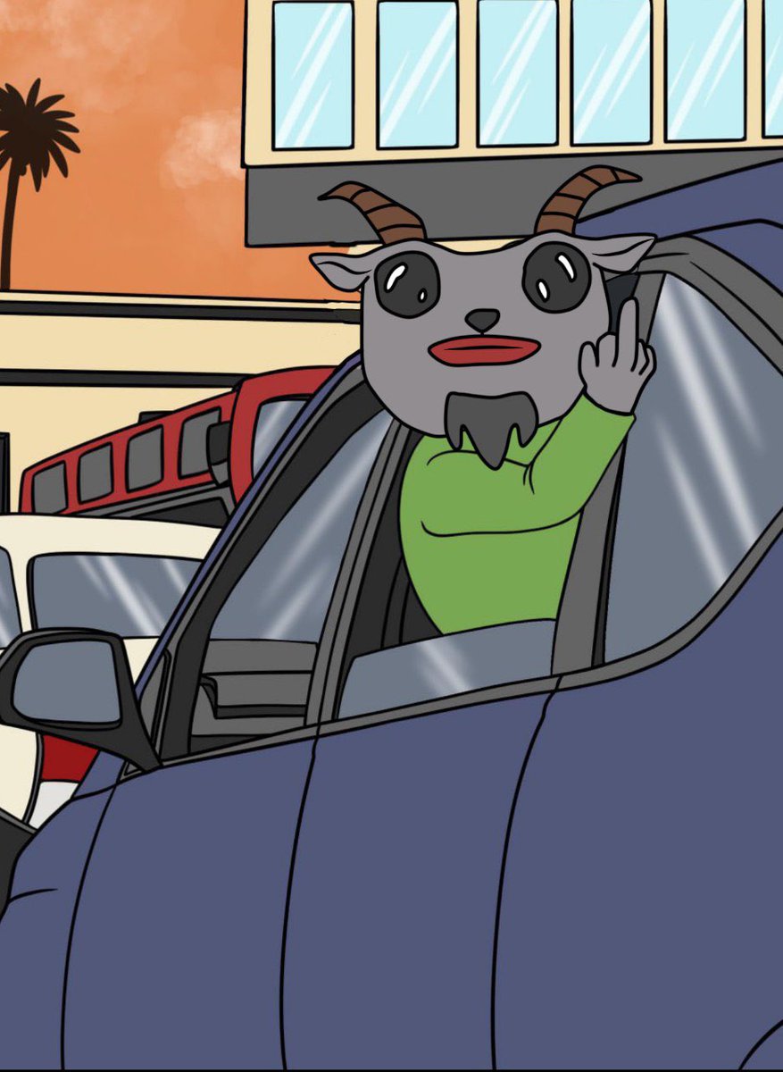 $GWOAT GIVES A MIDDLE FINGER TO THE JEETERS &amp; FUDDERS.

We aren’t going nowhere! We will continue bringing you more exclusive are &amp; when our community is ready we will be causing mayhem when we get bonded and hit Raydium!

The goal has already been set. No less than 1M marketcap!