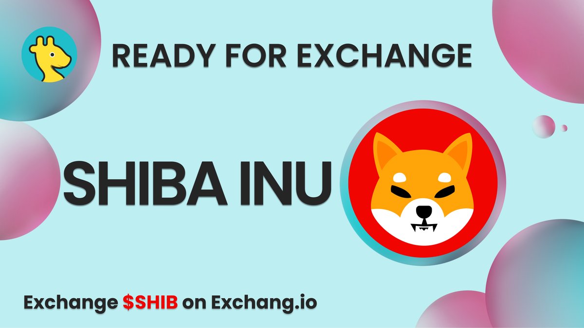 #SHIB is upgrading #Shibarium with integrated #Ethereum tech!💪
Faster transactions, lower fees, and better security are coming. Get ready for next-level fun with <a href="/Shibtoken/">Shib</a>! 🐾💥

Get $SHIB without limits on #Exchangio
Fast, secure, no KYC, no sign-ups
exchang.io/exchange-pairs…