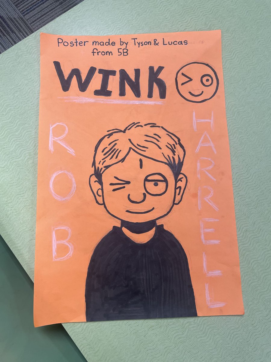 Wescott School LMC (@wescottlmc) on Twitter photo 5th-grade students are SO EXCITED for our visit next week with <a href="/HarrellRob/">Rob Harrell</a>! They are working hard on welcome signs to greet him! #d30learns @thebookstall <a href="/penguinkids/">Penguin Kids</a> 5th-grade students are SO EXCITED for our visit next week with <a href="/HarrellRob/">Rob Harrell</a>! They are working hard on welcome signs to greet him! #d30learns @thebookstall <a href="/penguinkids/">Penguin Kids</a>