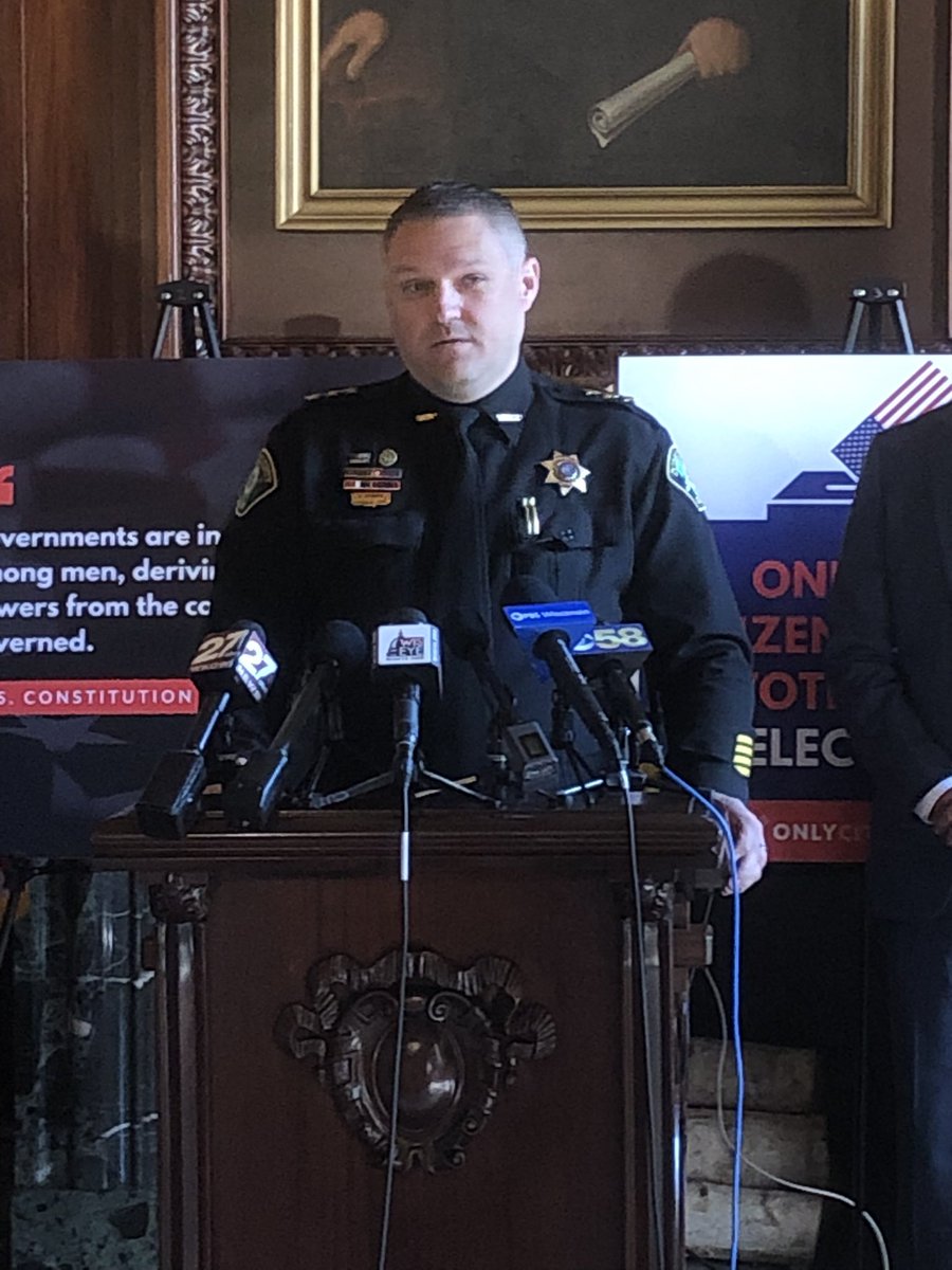 NewsMacIver's tweet image. Dodge County Dale Schmidt says election laws are like any other law: they must be followed and people are always looking for a way around them to get their way.
#OnlyCitizensVote #WIright #tcot
