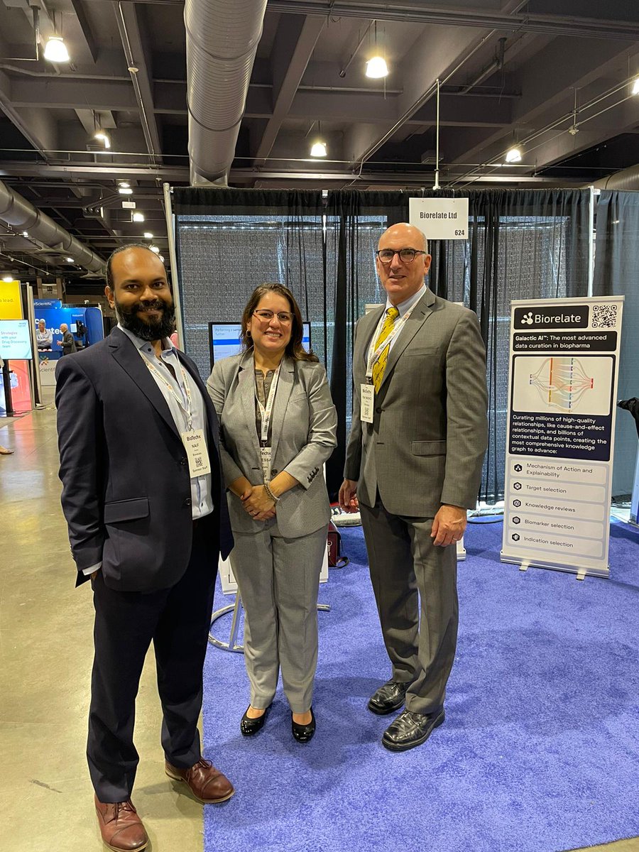 Come by <a href="/BioTechX_/">BioTechX</a>  USA Booth 624 for a demo of the most advanced data curation in biopharma. #biotechX
