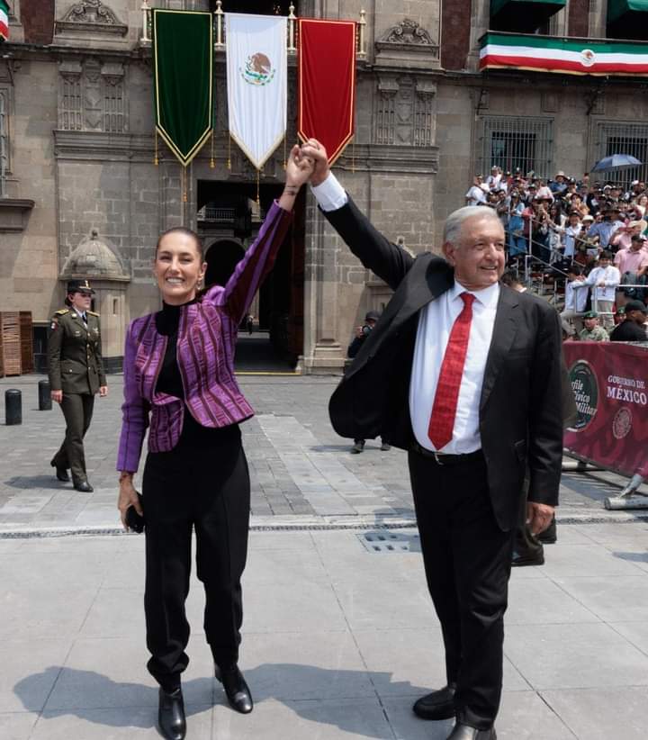 ¡Sheinbaum y Obrador, equipo ganador! 

Aquí nadie se queda atrás. Todas y todos juntos, seguiremos construyendo la revolución de las conciencias. ❤️