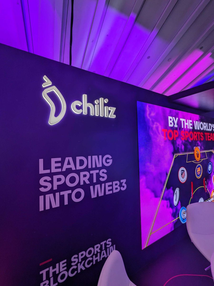 tokencom_'s tweet image. We’re feeling the heat, @Chiliz! 🔥 

Loving your booth—can’t wait to spice things up with you tomorrow! 🌶️🙌 

#Token2049 #TokenSquared #TokencomToken2049Takeover