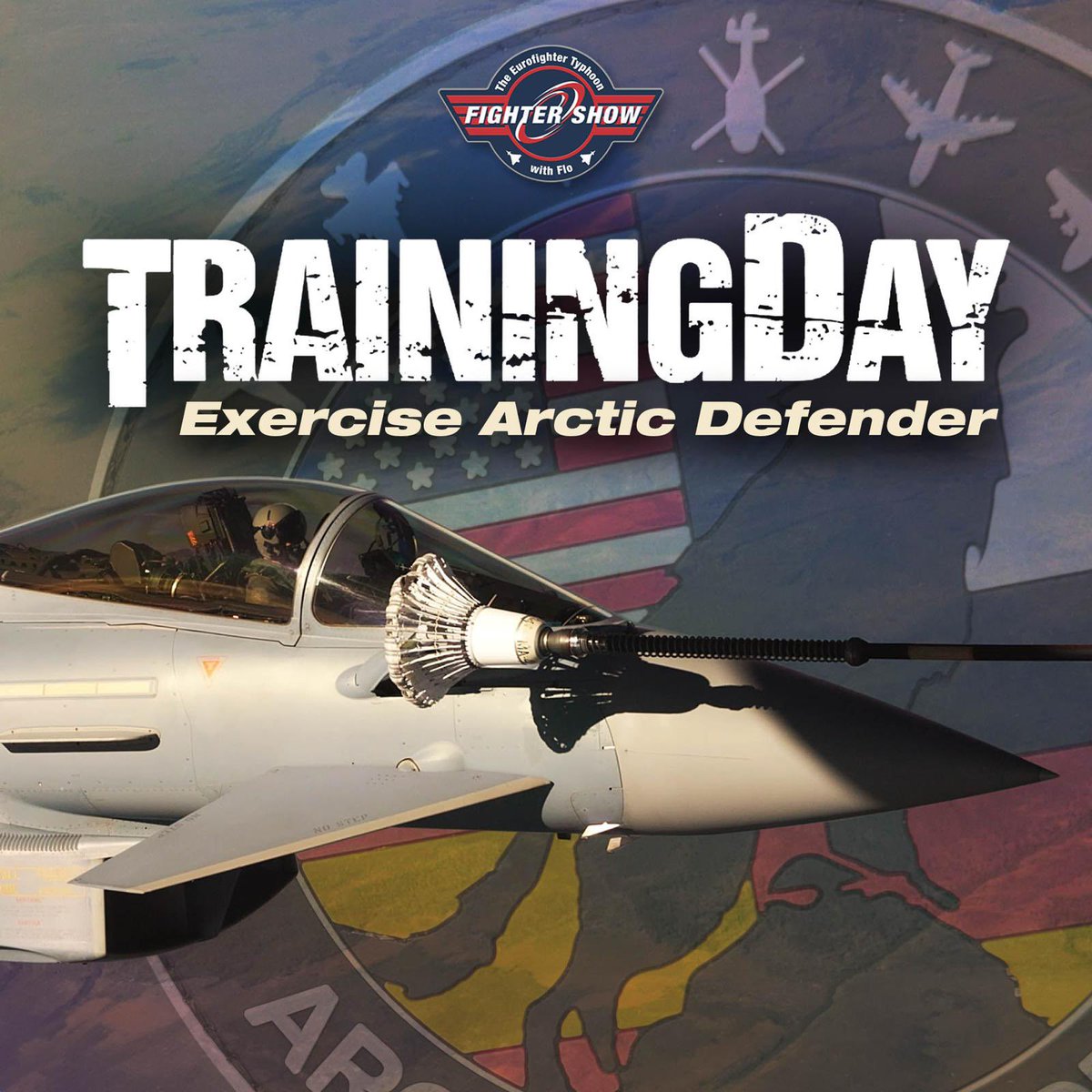 eurofighter's tweet photo. Watch as #Eurofighter #Typhoons take on #ArcticDefender in Alaska - the first leg of the largest air exercise ever undertaken by the German and Spanish Air Forces. 

🌍 4 Continents 
🧑‍✈️ 5 Air Forces
✈️ 430 Aircraft 
⏰ 2,500 Jet Flying Hours 

Low-altitude missions, supersonic flights, air-to-air refuelling and more! Don’t miss it over on our YouTube channel: https://t.co/NcBgSQSAdi

#EurofighterTyphoon #PacificSkies #ArcticDefender2024 #NATO #Fairbanks #Luftwaffe #Ejercitodelaire