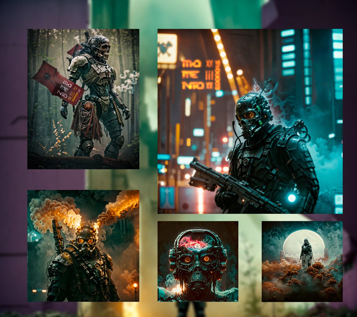 We will start slowly with five pieces this week. Three of them will go into the shuffle on Discord for holders, and two will be listed publicly on our website store.cyberskulls.app Both events will take place on Thursday💀❤️💀#algofam