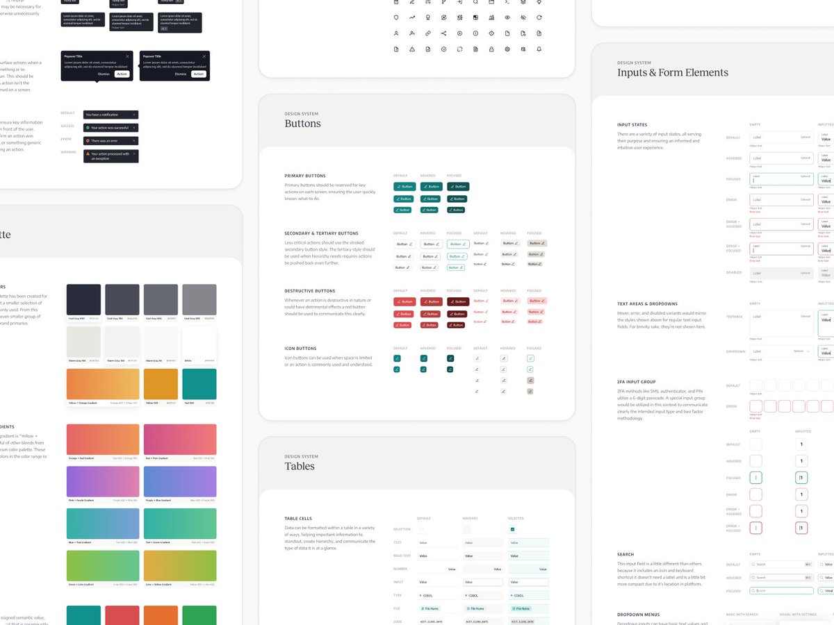 We build a design system for every client project. It's our secret weapon for:
• Maintaining visual consistency
• Speeding up the design process
• Creating a scalable system that is both accessible and brand-aligned