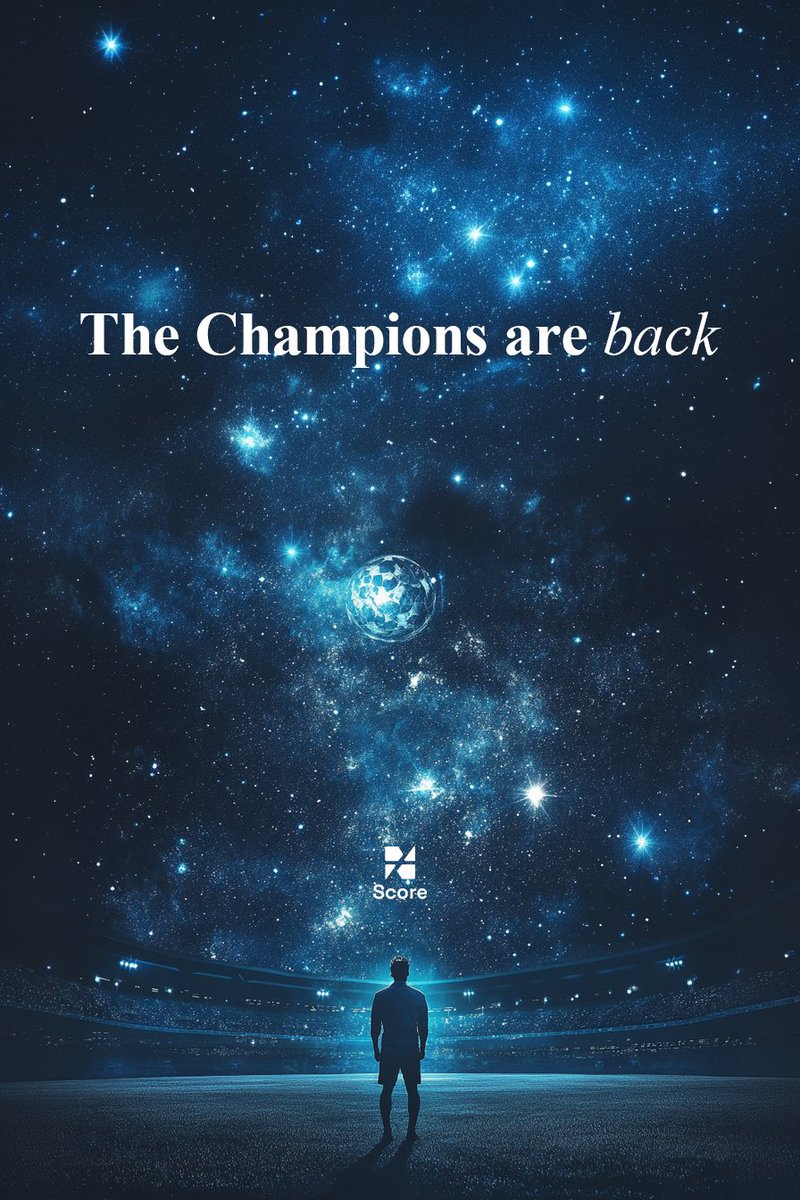 🏆 THE CHAMPIONS ARE BACK 🏆

⚽ 18 UEFA Champions League games this week!

🤑 Let's celebrate and make sure you win a nice prize 

🔮 If there are more than 10 goals in all matches
🎁 We will give away $100 to one lucky participant

To enter the draw: 

→ Follow @ScorePredictHQ