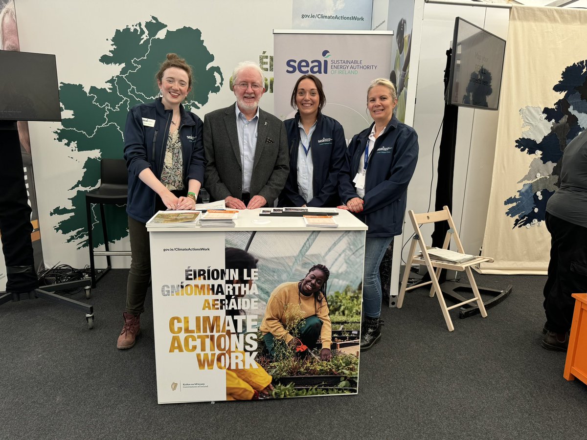 The sun was shining bright on Day 1 of the National Ploughing Championships in Ratheniska, Co. Laois! 

Be sure to visit us at Block 3, Row 11 in the ‘We’re Taking Climate Action’ marquee.

#Ploughing2024 #GovPloughing2024