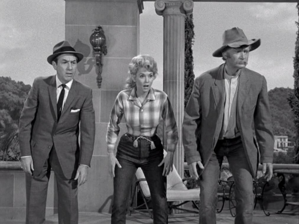 SaveRedlandLibr's tweet photo. 5:55pm TODAY on @TalkingPicsTV
From 1963, s1 Ep 29 of #Comedy series📺#TheBeverlyHillbillies "The Clampetts and the Dodgers" directed by #RichardWhorf & written by #PaulHenning + #DickWesson
🌟#BuddyEbsen #IreneRyan #DonnaDouglas #MaxBaerJr #LeoDurocher #SkipWard #WallyCassell https://t.co/L8CTEp01fq
