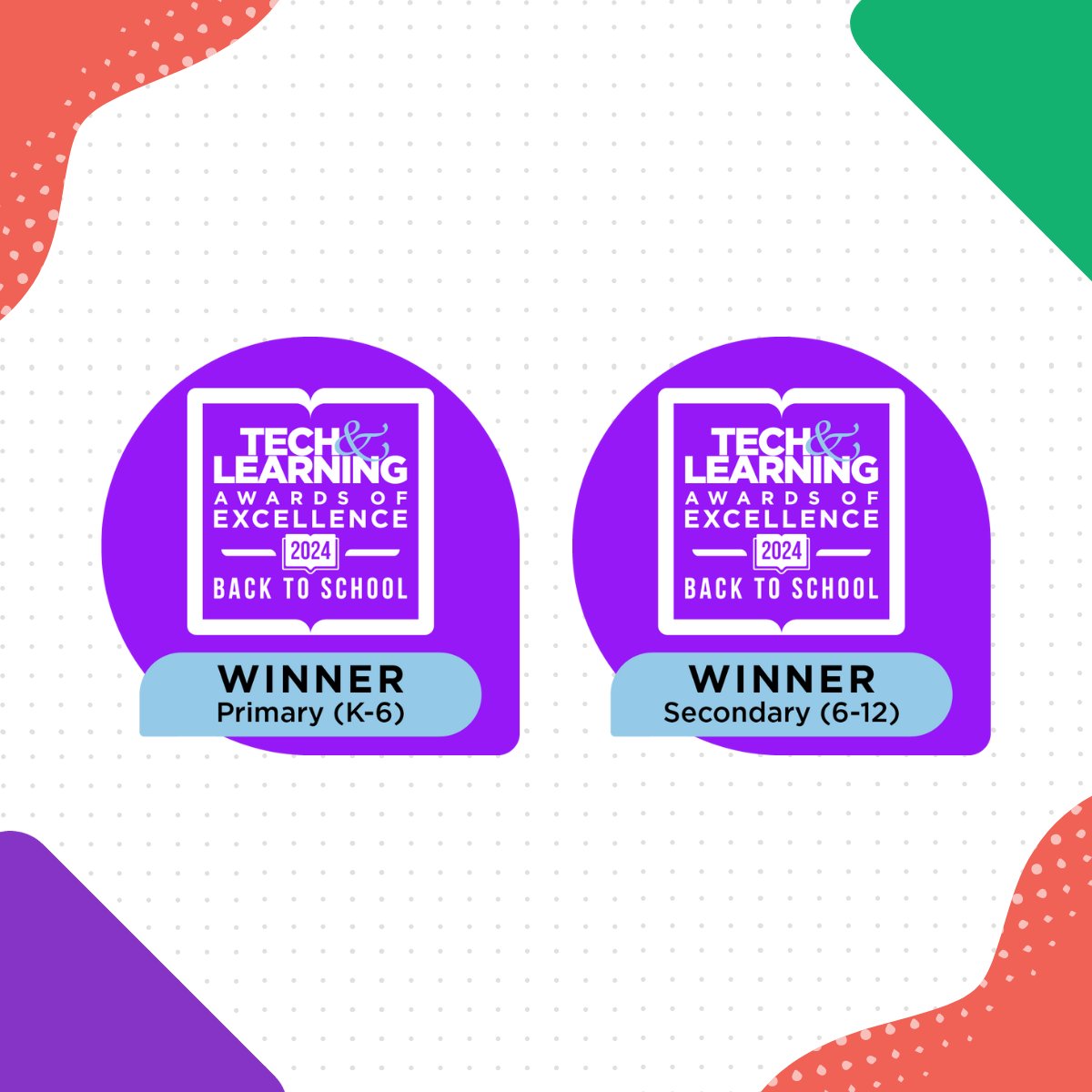 Kiddom (@kiddomapp) on Twitter photo ✨🏆 Big news! We just won <a href="/techlearning/">techlearning</a> Awards of Excellence for Back to School in both the Primary and Secondary Education categories!
These awards recognize the tools transforming education, and we’re proud to be named among the top innovators in EdTech.
#k12education ✨🏆 Big news! We just won <a href="/techlearning/">techlearning</a> Awards of Excellence for Back to School in both the Primary and Secondary Education categories!
These awards recognize the tools transforming education, and we’re proud to be named among the top innovators in EdTech.
#k12education