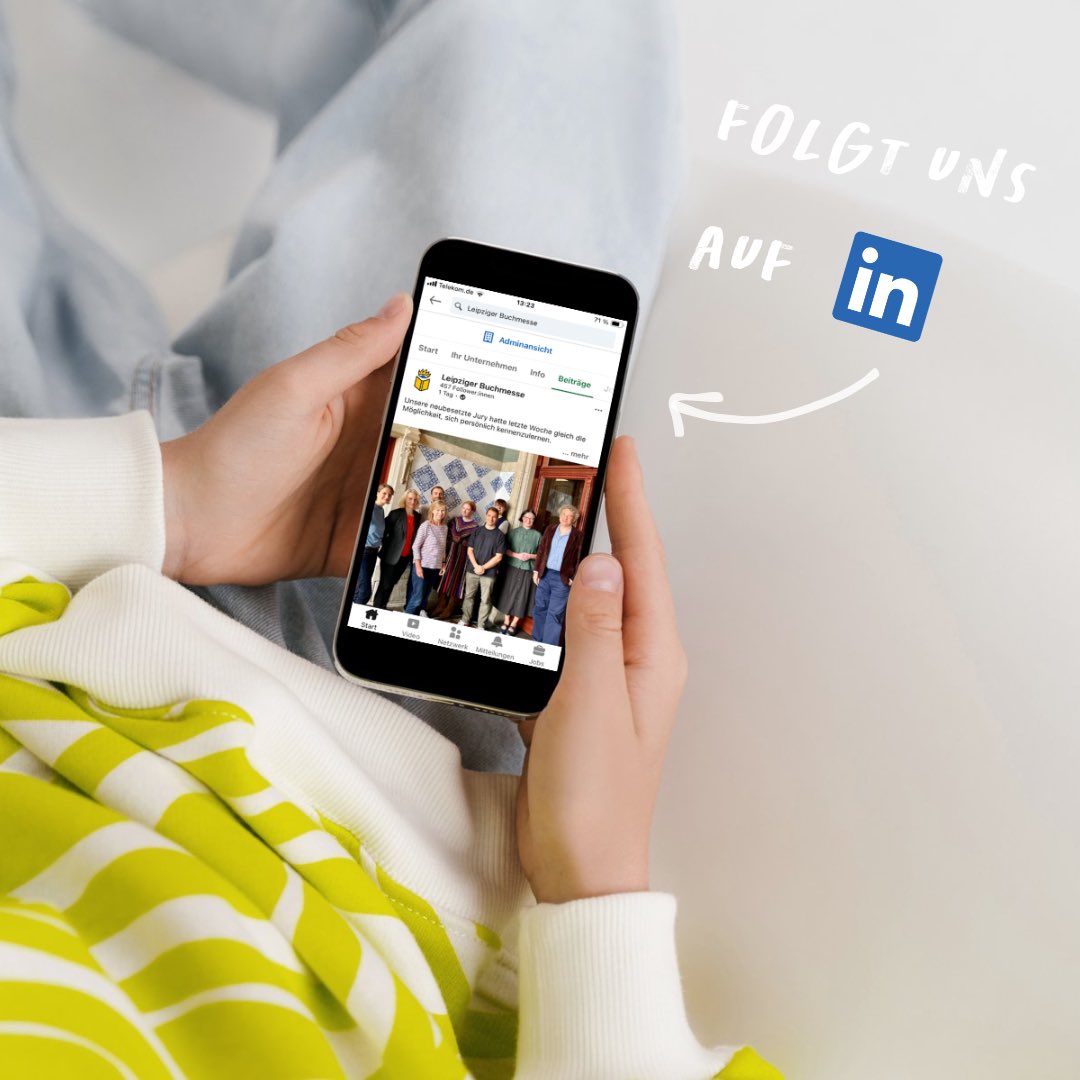 Ihr findet uns jetzt auch auf #LinkedIn!
Aktuelle News für Verlage, Autor:innen, Medien und andere Aussteller:innen bekommt ihr ab sofort auch über unsere LinkedIn Seite.

linkedin.com/company/leipzi…