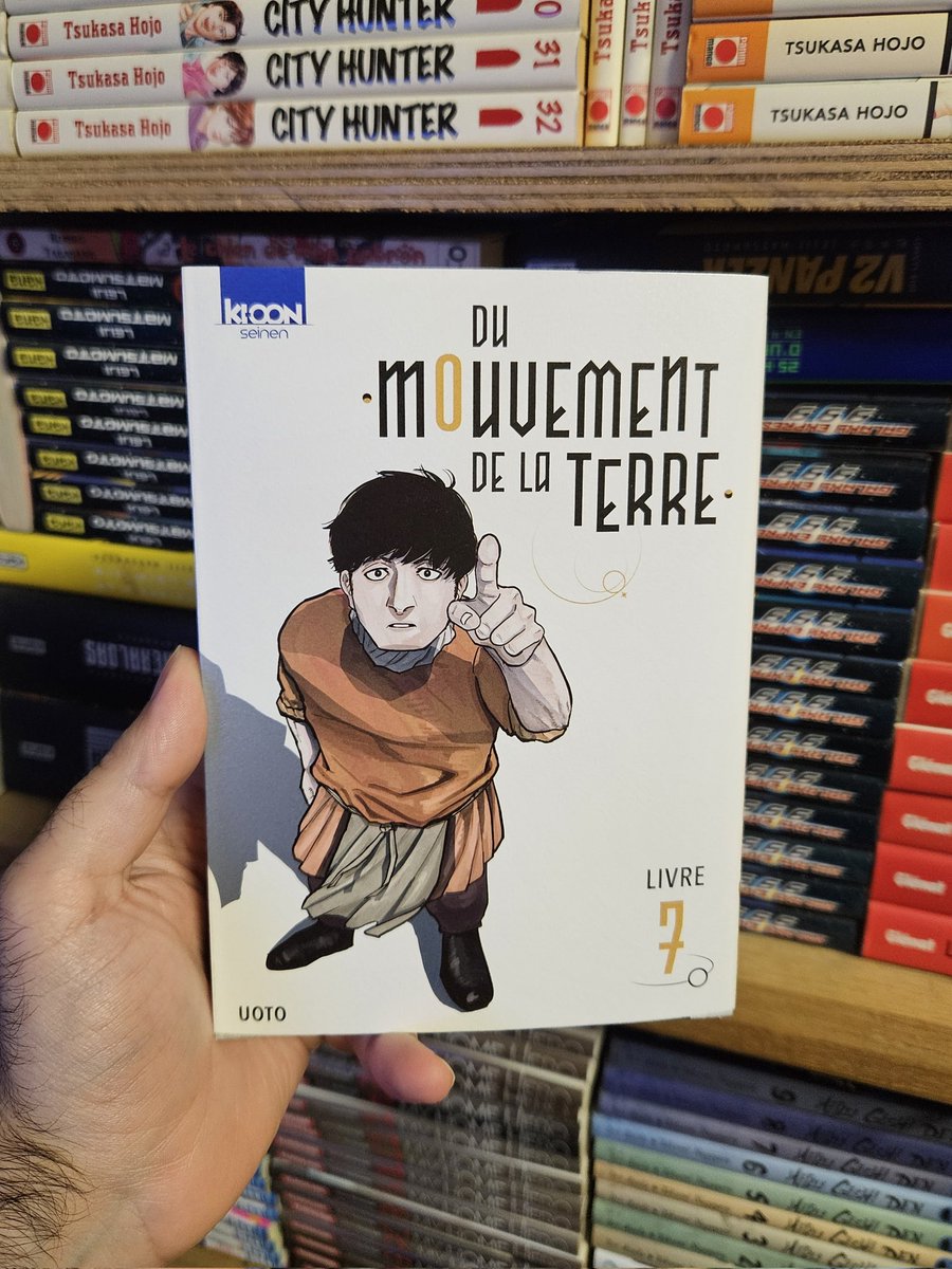 ParaDiZeOP's tweet photo. "Du mouvement de la Terre" 7 de UOTO 
(Chi - Chikyuu no Undou ni Tsuite)
Publié par @ki_oon_editions 
Prix : 7.95€ https://t.co/6Fe7zr0Iz6
