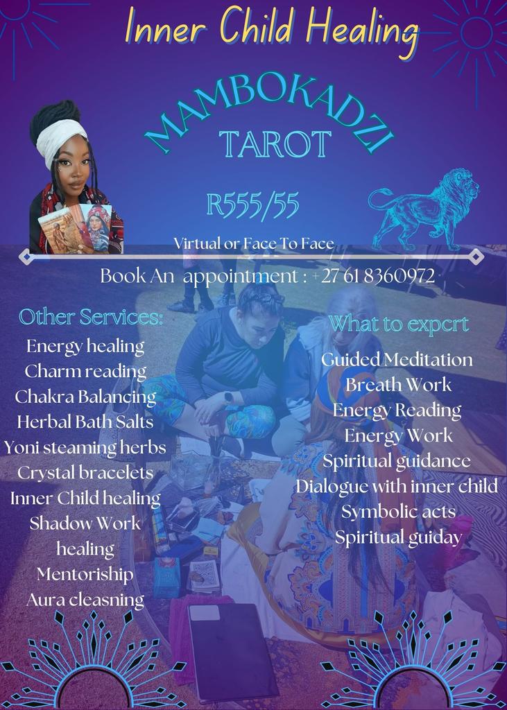 ShumbakadziAsh's tweet photo. I offer: 

✨ Private readings to unlock your truth
✨ Crystal bracelets to amplify your vibe
✨ Herbal bath salts to cleanse 
✨ Inner child healing
✨ Shadow work 
✨ Mentorship for personalized guidance

Feel free to message me on Whatsapp

+27 61 836 0972

Or DM me 💞 https://t.co/aHb6LPIrwF