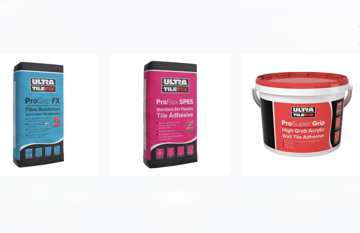 Introducing the UltraTile Range of Tiling Essentials at Tile &amp; Bath Co!

From perfect finishes to flawless installations, the <a href="/UltraTile_UK/">UltraTile</a>  range has everything you need to complete your tiling project with professional results. 

🌐 Website: lnkd.in/edvEPyNg